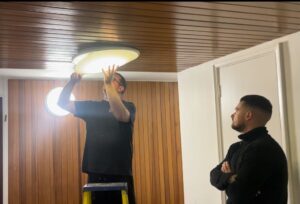 32W LED Galaxy Light Installation