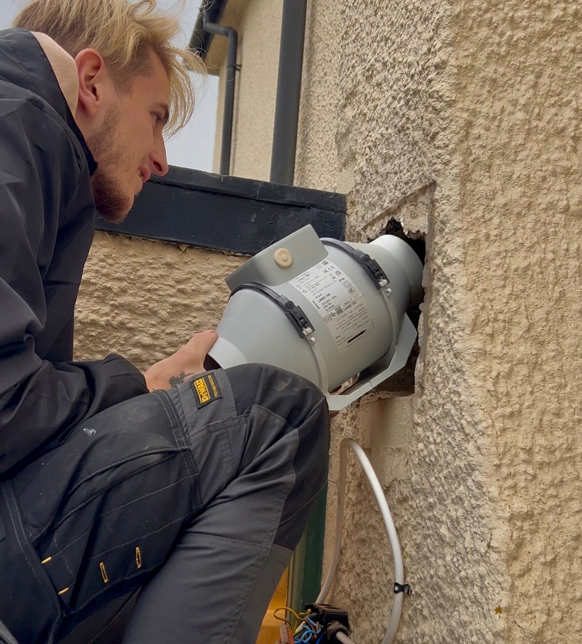 Inline Fan Installation